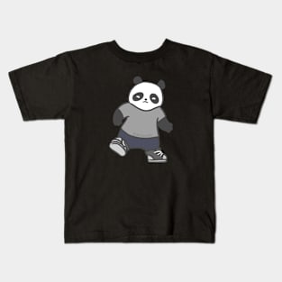 Panda Kicks Kids T-Shirt